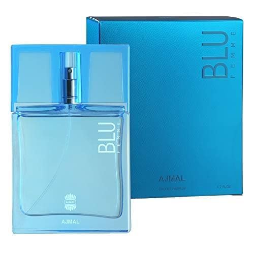 Ajmal Perfumes Blu Femme By Ajmal Perfumes For - perfumes for women- Eau De Parfum, 50 Ml