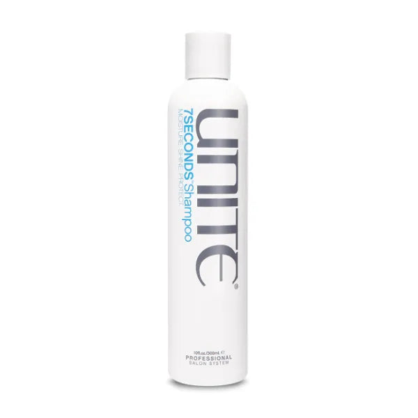 UNITE Hair 7SECONDS Shampoo Moisture-Enriched Cleanser to Hydrate, Strengthen & Protect from UV/Heat & Color Fading For Dry or Color-Treated Hair – 10 Fl Oz