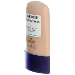 CoverGirl Aqua Smoothers Liquid Makeup, Natural Beige [740] 1 oz (Pack of 2)