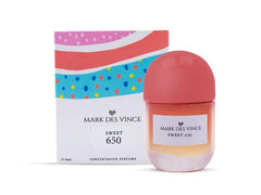 Mark Des Vince Sweet 650 Concentrated Perfume for Men Women Long Lasting Parfum Fragrance For Unisex, 15ml