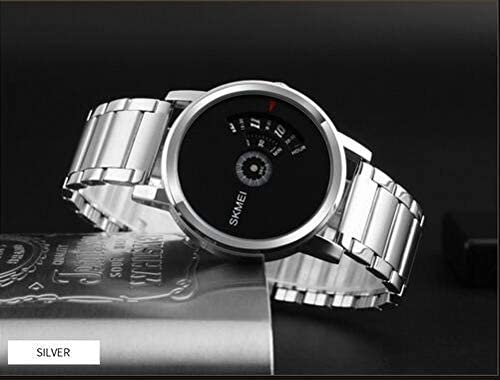 skmei Casual Watch For Men Analog Stainless Steel - 1260 - Silver