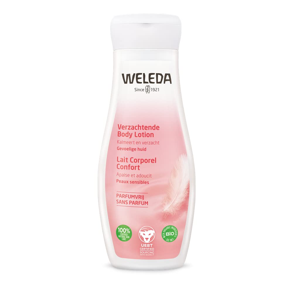 Weleda Bio Sensitive Body Lotion - Alcohol-Free Body Lotion/Perfume-Free Natural Cosmetic Alcohol-Free, Skin Irritation-Free (1 x 200ml)