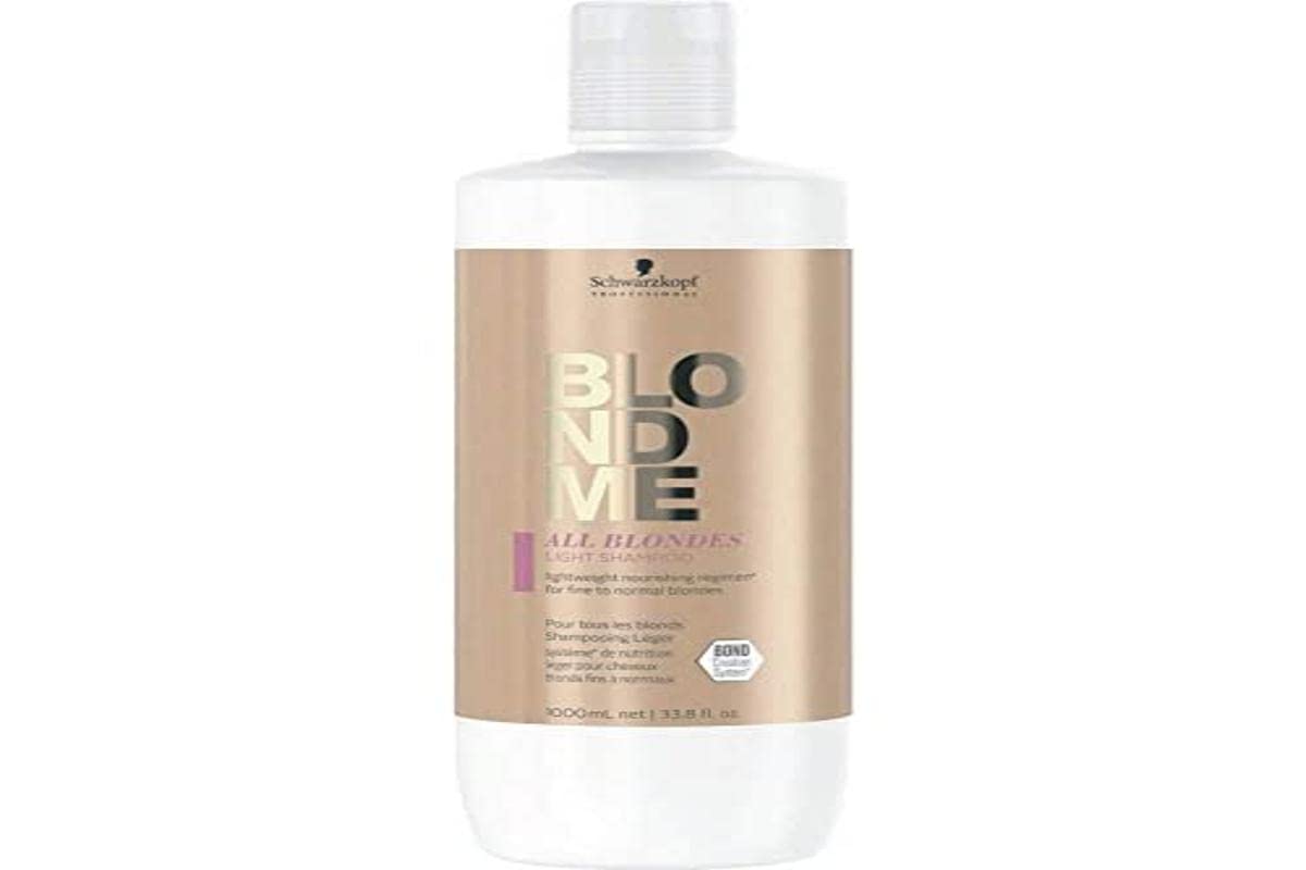 Schwarzkopf Professional Blondme Keratin Restore All Blondes Light Shampoo 1000Ml