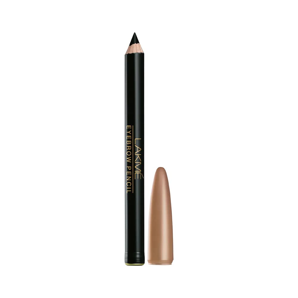 Lakme Eyebrow Pencil, Black, 1.2 g