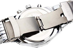Curren fashion Watch For Men Analog Stainless Steel - 8084 - Silver