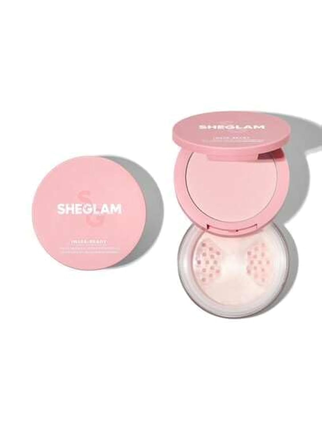Shiglam InstaReady Double-Duty Setting Powder for Face and Under Eyes - Bubblegum