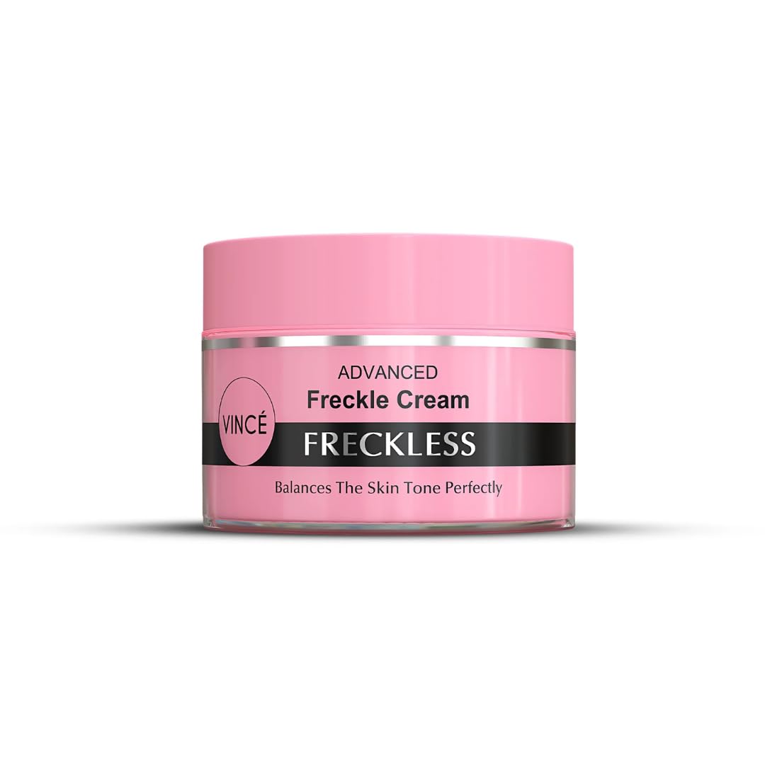 Veness Advanced Freckle Cream - Fades Dark Freckles, Spots & Discoloration - Brightens & Evens Skin Tone & Improves Clarity, Smoothness & Radiance - Moisturizes & Leaves Skin Soft - Paraben Free, 50ml