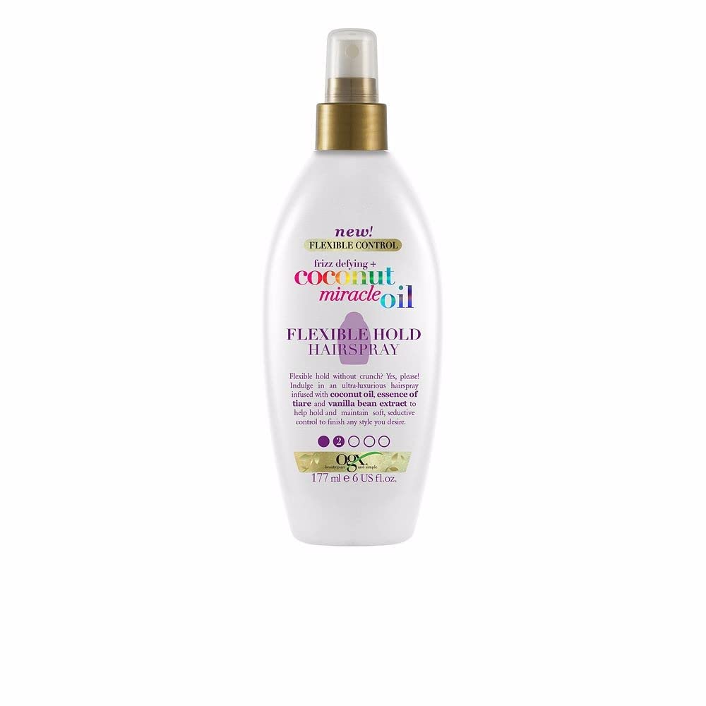 OGX Coconut Miracle Oil Flexible Hold Hairspray - 6.0 Fl Oz