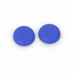 eWINNER 2pack Flexible Silicone Protective Case Skin Cover & 4pack Joystick Thumb Stick Caps Compatible with Sony Playstation 4 dualshock for PS4 Controllers (Case*2+Thumb Grips*4, Camo Red Blue)