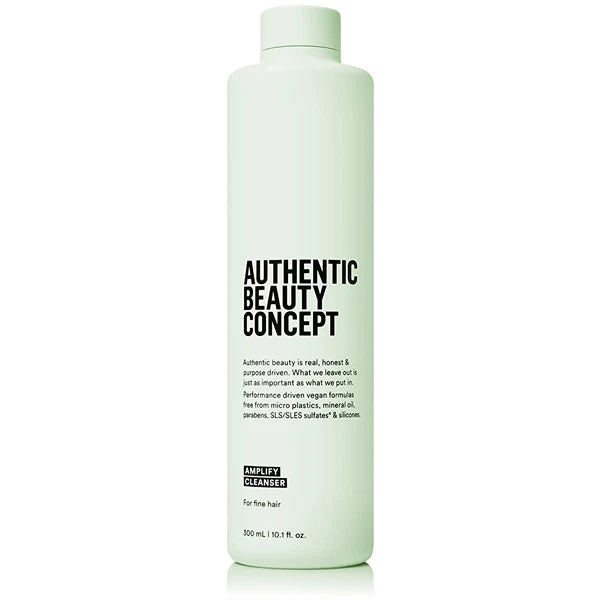 Authentic Beauty Concept Amplify Cleanser | Shampoo | Fine hair | Increases Body & Volume | Vegan & Cruelty-free | Sulfate-free