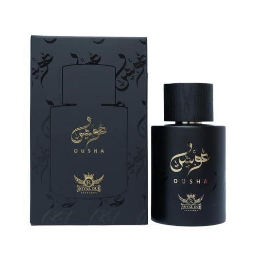Royal Oud Perfumes Ousha - Spicy, Woody & Musky Luxury Unisex Fragrance from Dubai (100 ml)