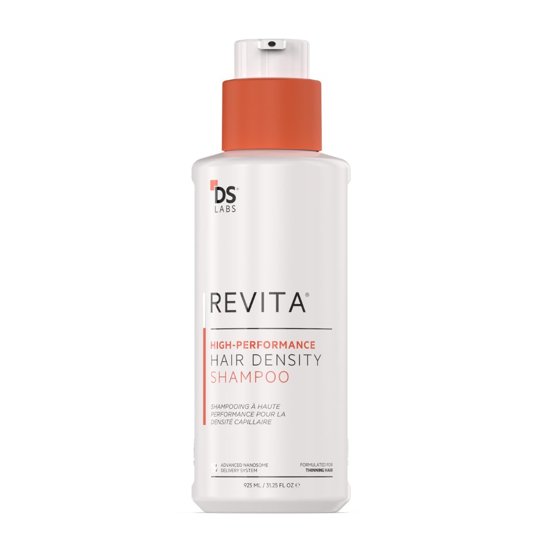 DS Labs Revita Shampoo – High-Performance Hair Density Shampoo, Volumizing & Thickening, Fuller, Healthier-Looking Hair, Sulfate & Silicone Free, For Men & Women, 925mL
