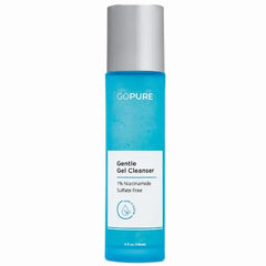goPure Gentle Gel Cleanser - Visibly Brightens the Look of Skin, Gently Cleanses and Clarifies the Appearance, Sulfate-Free Vitamin C Cleanser, Great for All Skin Types - 4 oz