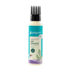 Pilgrim Spanish Rosemary & Biotin Hair Growth Oil to Control Hair Fall & Strengthens Hair 100ml | Rosemary oil for hair growth | Reduces Hair Fall | Strengthens Hair