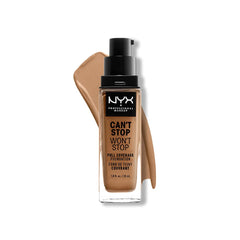 NYX PROFESSIONAL MAKEUP Can'T Stop Won'T Stop Full Coverage Foundation, Golden Honey 14