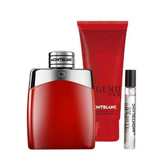 Montblanc Legend Red 3-Piece Gift Set for Men