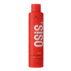Schwarzkopf Professional Oasis Texture Craft Dry Texture Styling Spray - Non-Crunchy Hairspray with Natural Shine - Vegan | Smooth Dry Spray | Flexible Hold | 300ml