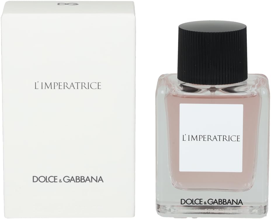 Dolce & Gabbana D&G 3 L'Imperatrice Eau De Toilette 50Ml, White, 50 ml (Pack of 1)