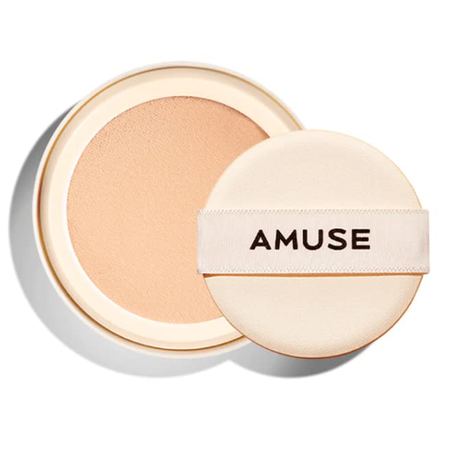 [AMUSE] Dew Jelly Vegan Cushion Foundation Glow Dewy Finish Clean Beauty Dry and Sensitive Skin Eco-Friendly (1.5 CLEAR REFILL)