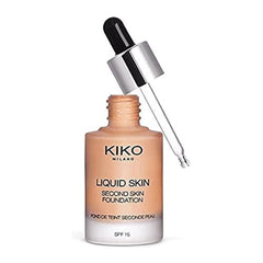 KIKO Milano Liquid Skin Second Skin Foundation 07 Face Foundations Warm Beige 70, 30 ml