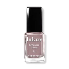 LONDONTOWN lakur Nail Polish Chip Resistant, Non-Toxic, Conditions & Hydrates Nails Glossy Mauve Brown, Do Not Disturb, .40 fl oz