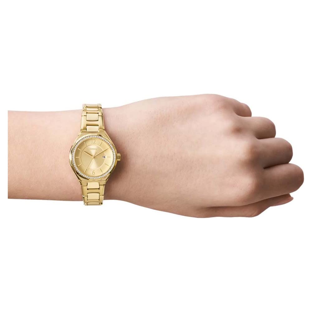 Fossil Women's Watch, gold, BQ3801