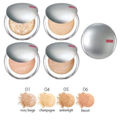 Pupa Baked Powder - Luminys Silky Baked Face Powder with Satin Effect (01 Ivory Beige)