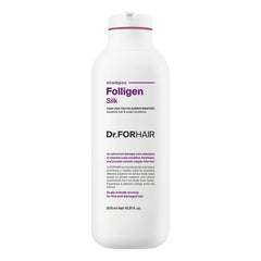 Dr.FORHAIR Folligen Silk Shampoo | Korean Haircare for Volume & Damage Care, Smooths and Softens Rough Hair For Hair Thickening & Fuller Looking, 16.91 fl oz