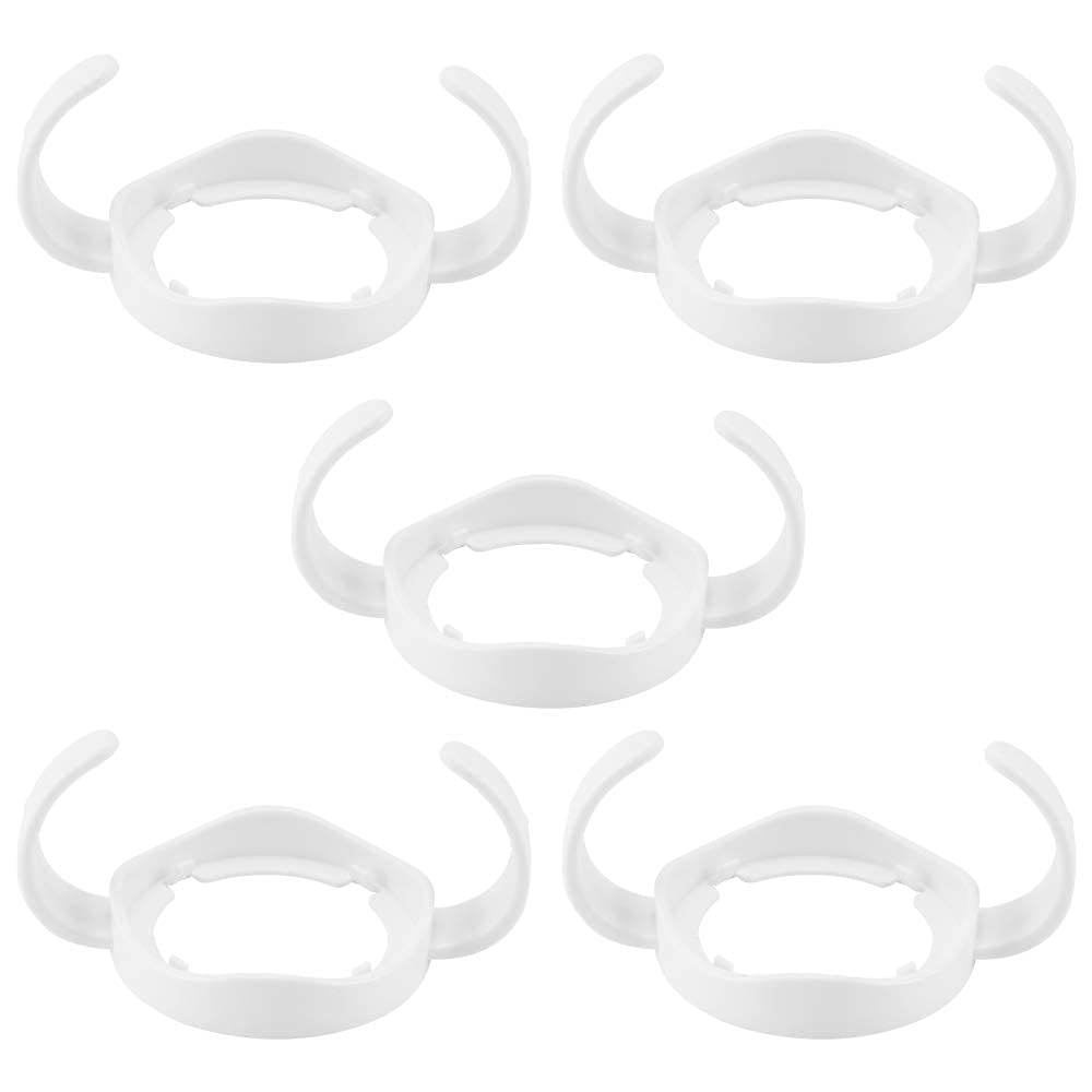 Baby Feeding Care Bottle Holder, Easy Grip Standard Plastic Handle for Avent Natural Series White