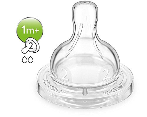 Avent Philips 125ml Classic Plus Feeding Bottle (Twin Pack)