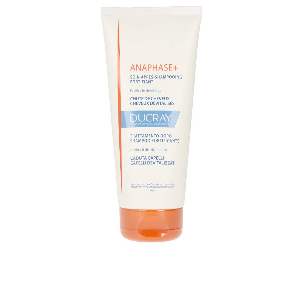 Ducray Anaphase+ Strengthening Conditioner - to Complement All Anti-Hair Loss Treatments - Biodegradable formula - 200ml