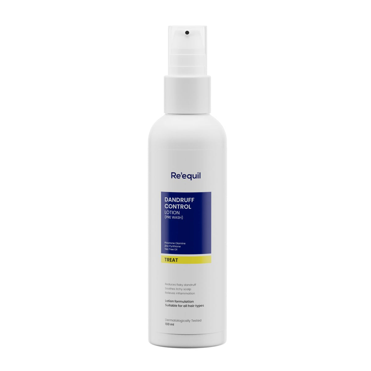 RE' EQUIL Pre Wash Anti-Recurrence Dandruff Lotion for Severe Dandruff - 100ml