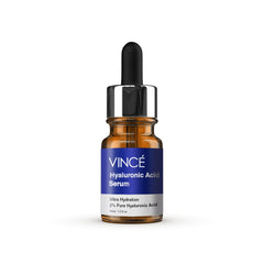 Vince Hyaluronic Acid Serum – 2% Pure Hyaluronic Acid with Pro-Vitamin B5 for Intense Hydration, Soothes Redness, Reduces Wrinkles, and Retains Moisture – Brightens and Evens Skin Tone, 30ml