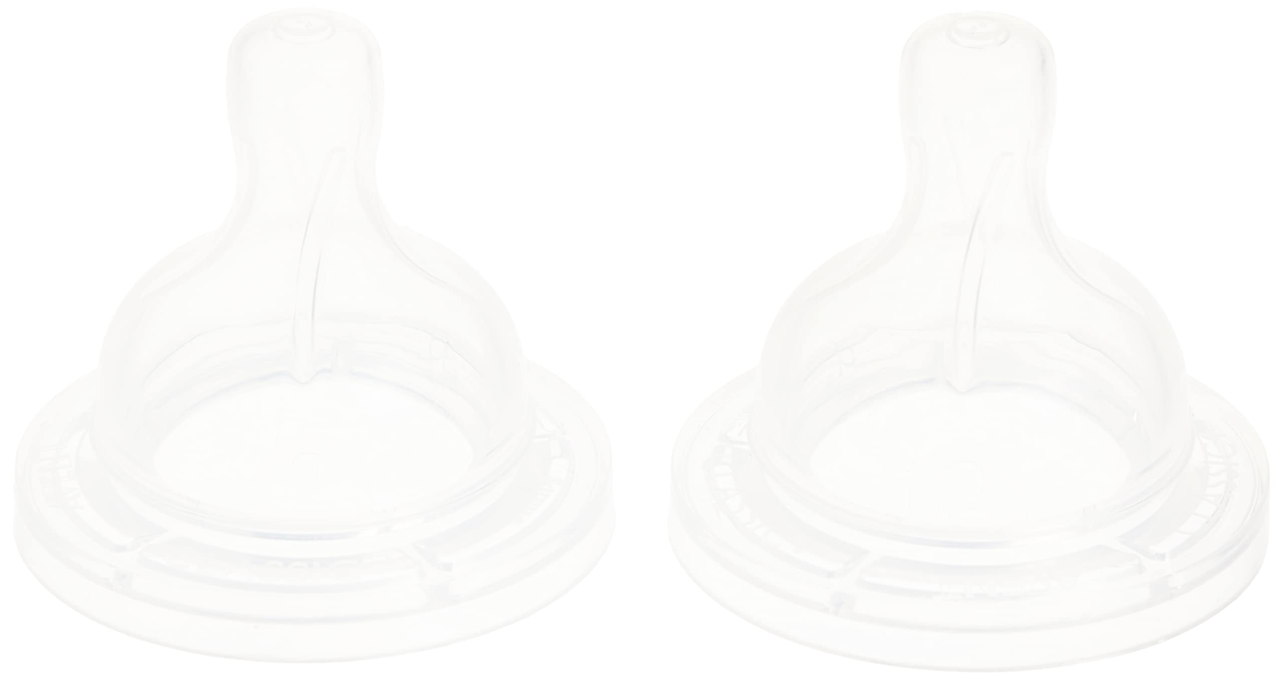 AVENT SG_BA-BC8182_US Philips Anti-Colic Nipple, Clear, (2 Slow Flow)