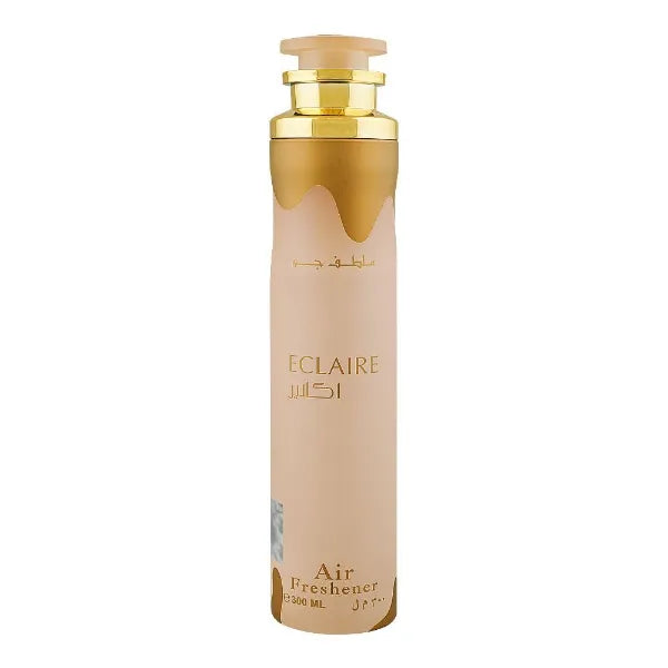 Lattafa Eclaire Air Freshener Spray – Sweet Gourmand, Creamy & Musky Scent, 300ml