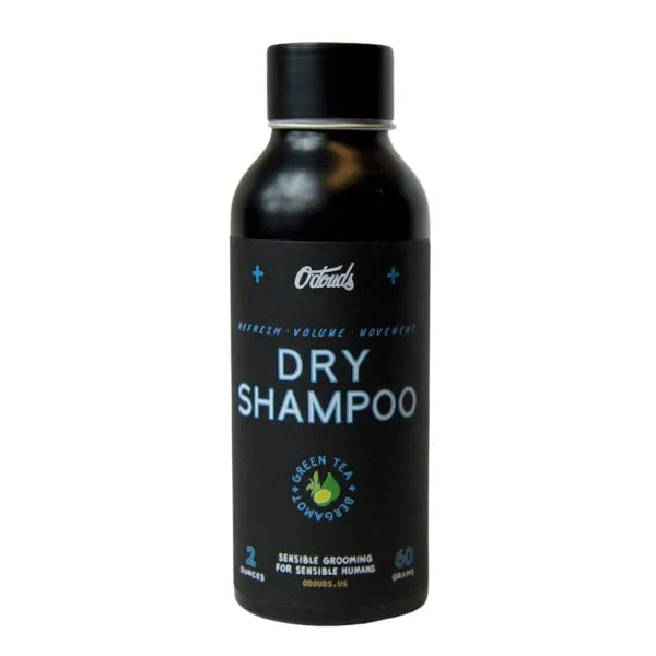 O'Douds Dry Shampoo Powder - Refreshing, Revitalizing & Volumizing Formula - Helps Absorbs Excess Oil - Natural, Vegan, PLant-Based Ingredients - Green Tea & Bergamot Scent - 2oz