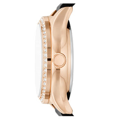 Skechers Women's Watch and Stackable Bracelet Gift Set - Starline Black