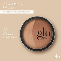 Glo Skin Beauty Bronzer & Highlighter - Pack of 1, Sunkiss, 0.35 ounces