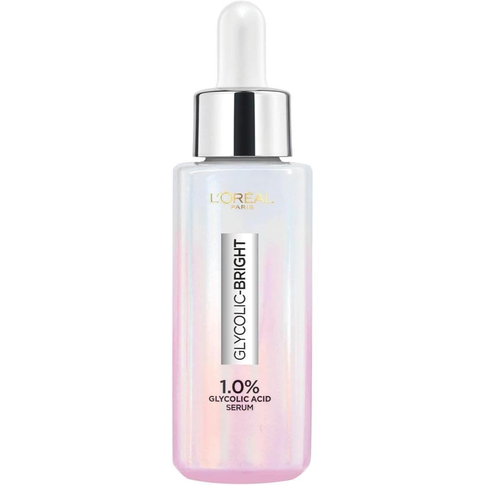 L’Oréal Paris Glycolic Bright Face Serum, Instant Glow 30 ml, With Glycolic Acid & Niacinamide