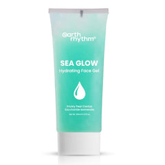 Earth Rhythm Sea Glow Gel Oil Free Lightweight Face Gel, For Intense Hydration, Non Sticky For Dry & Dull Skin, Men & Women- 100gm