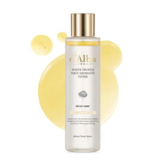 d'Alba Piedmont Italian White Truffle First Skincare Aromatic Toner, Gentle Hydrating Toner with White Truffle, Weak Acidity, Skin Texture Enhancement, Surfactant Free