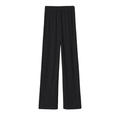KEYNCO 2-Piece Leisure Suit For Women Solid Color Long Sleeved Hooded Top And Pants Sports Set Leisure Autumn Set (S) - Black