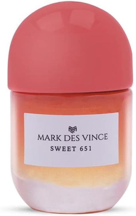 Mark Des Vince Sweet 651 Concentrated Perfume for Men Women Long Lasting Parfum Fragrance For Unisex, 15ml