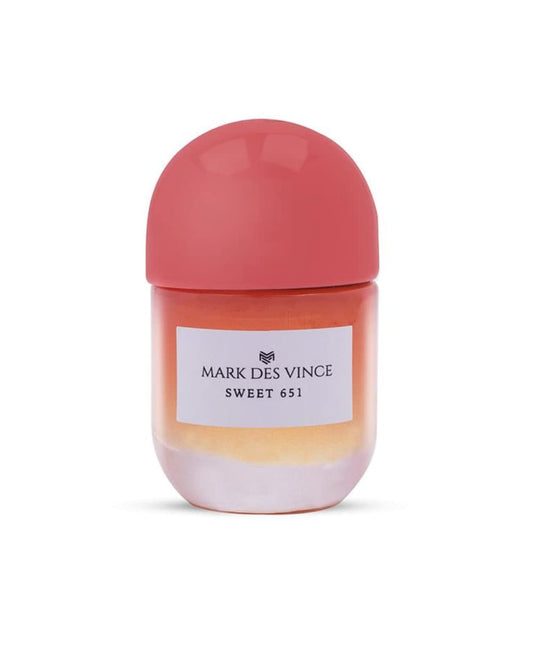 Mark Des Vince Sweet 651 Concentrated Perfume for Men Women Long Lasting Parfum Fragrance For Unisex, 15ml