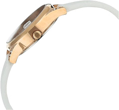 Guess Mini Aura GW0356L3 Ladies White Dial White Silicone Strap