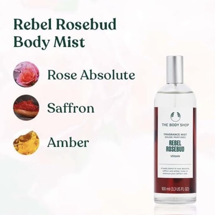 The Body Shop Rebel Rosebud Fragrance Mist 100 ml