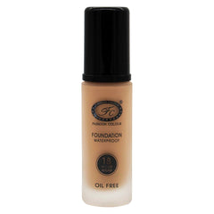 Fashion Colour Oil Free Foundation, Waterproof and 18 Hour Wear 30ml (03 Golden Beige)