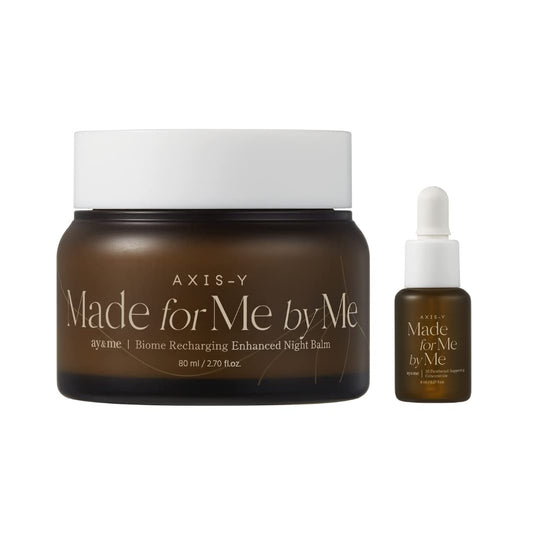 AXIS-Y Biome Recharging Night Renewal Set | Probiotic Skincare | Skin Barrier Cream | Aging Care | Korean Skincare