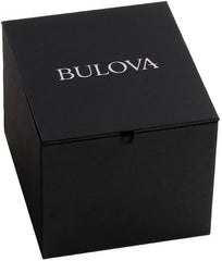 Bulova Men's Maquina Quartz Watch - Black
