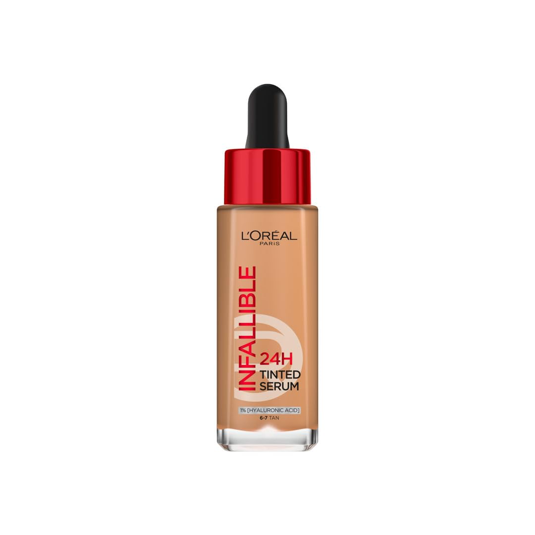 L'Oreal Paris 24 Hour Tinted Serum Shade Tan 6-7
